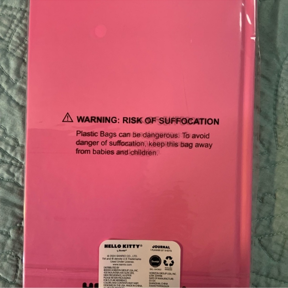 Hello Kitty Pink Journal - Picture 2 of 2